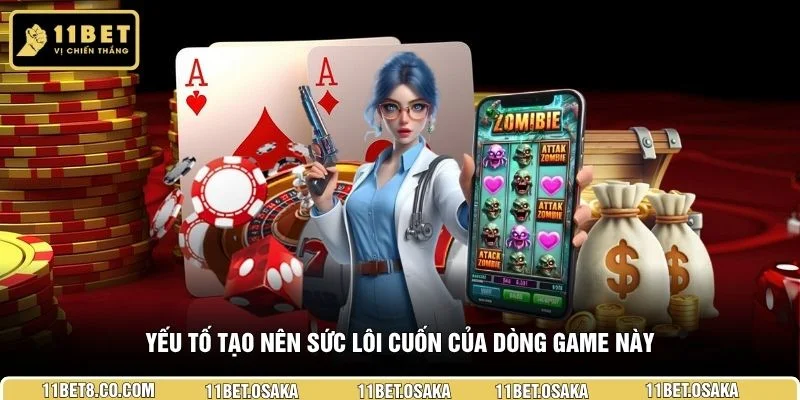 Yếu tố tạo nên sức lôi cuốn của dòng game này